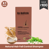 Natural Hair Fall Control Shampoo with Patented Swiss AnaGain, Fermented Rice Water & Hydrolysed Wheat Protein (200ml)