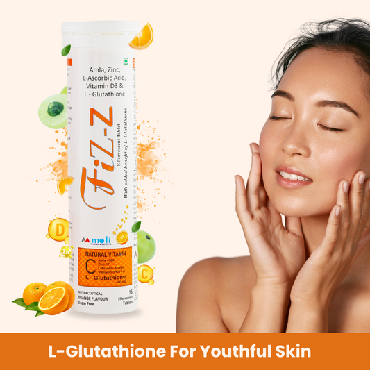 FIZ-Z Japanese Glutathione and Vitamin C Tablets