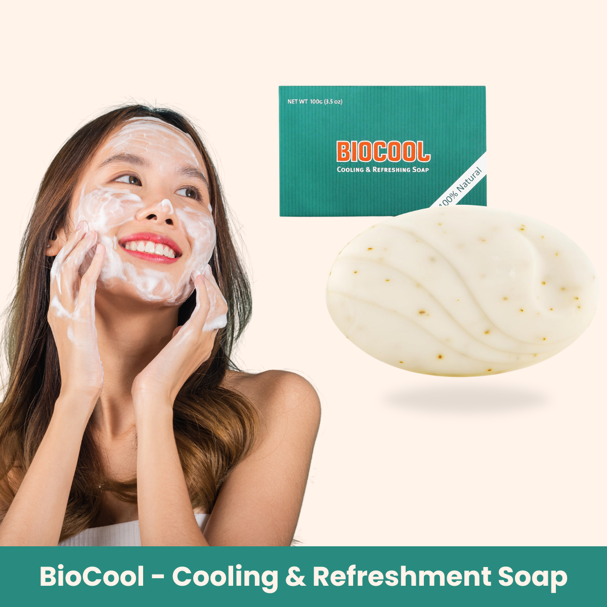 BioCool - Cooling & Refreshment Soap.