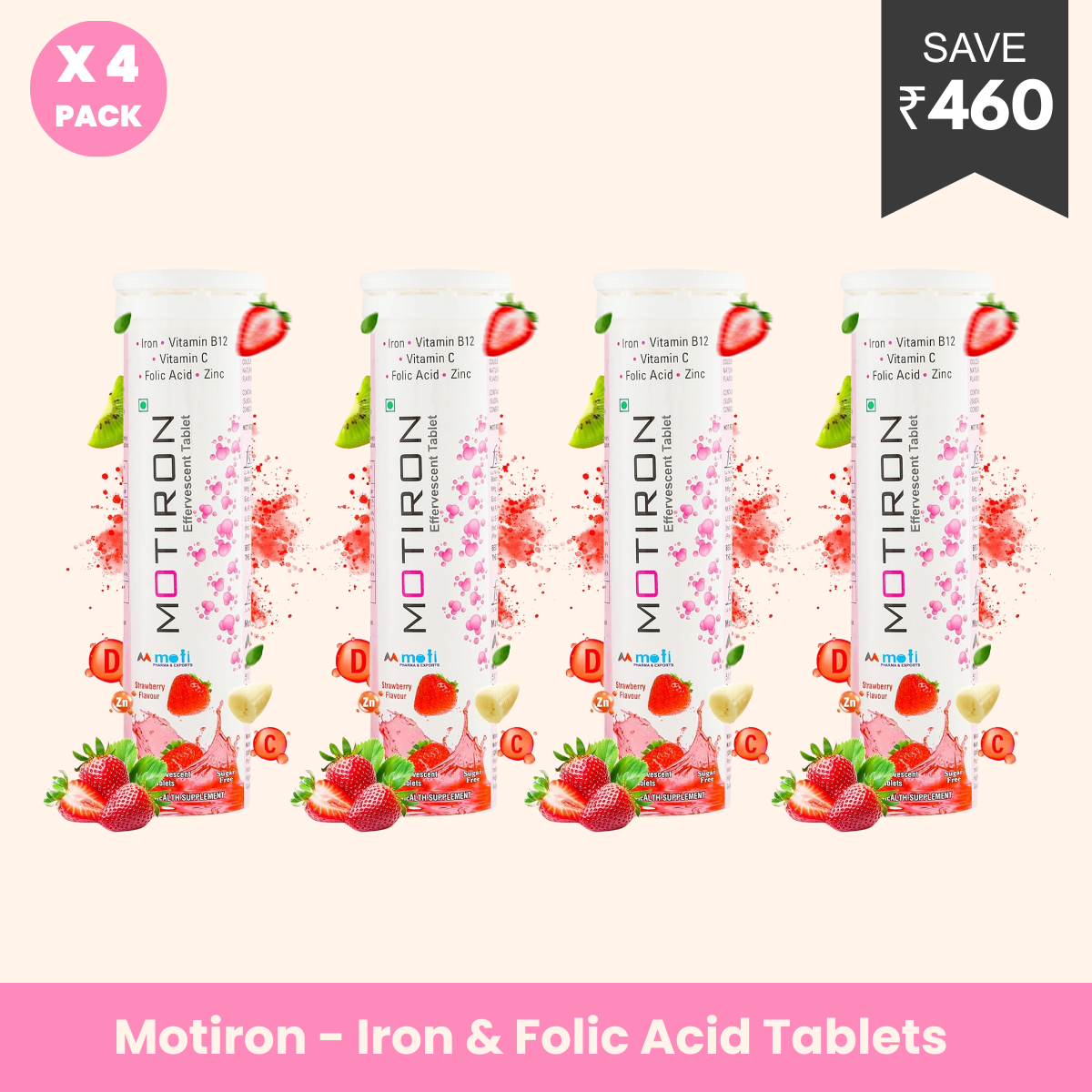 Motiron - Iron & Folic Acid Tablets