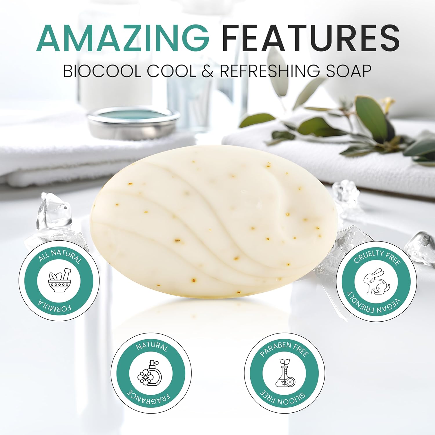 Biocool cooling soap