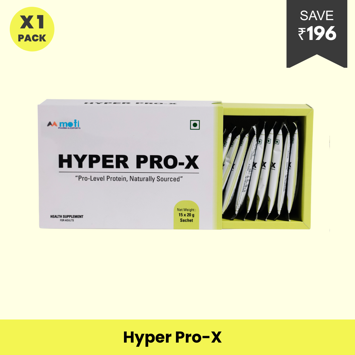 Hyper Pro-X Whey Protein Powder & Plant Protein Powder Blend – Moti Pharma