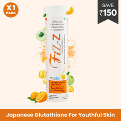 FIZ-Z Japanese Glutathione and Vitamin C Tablets