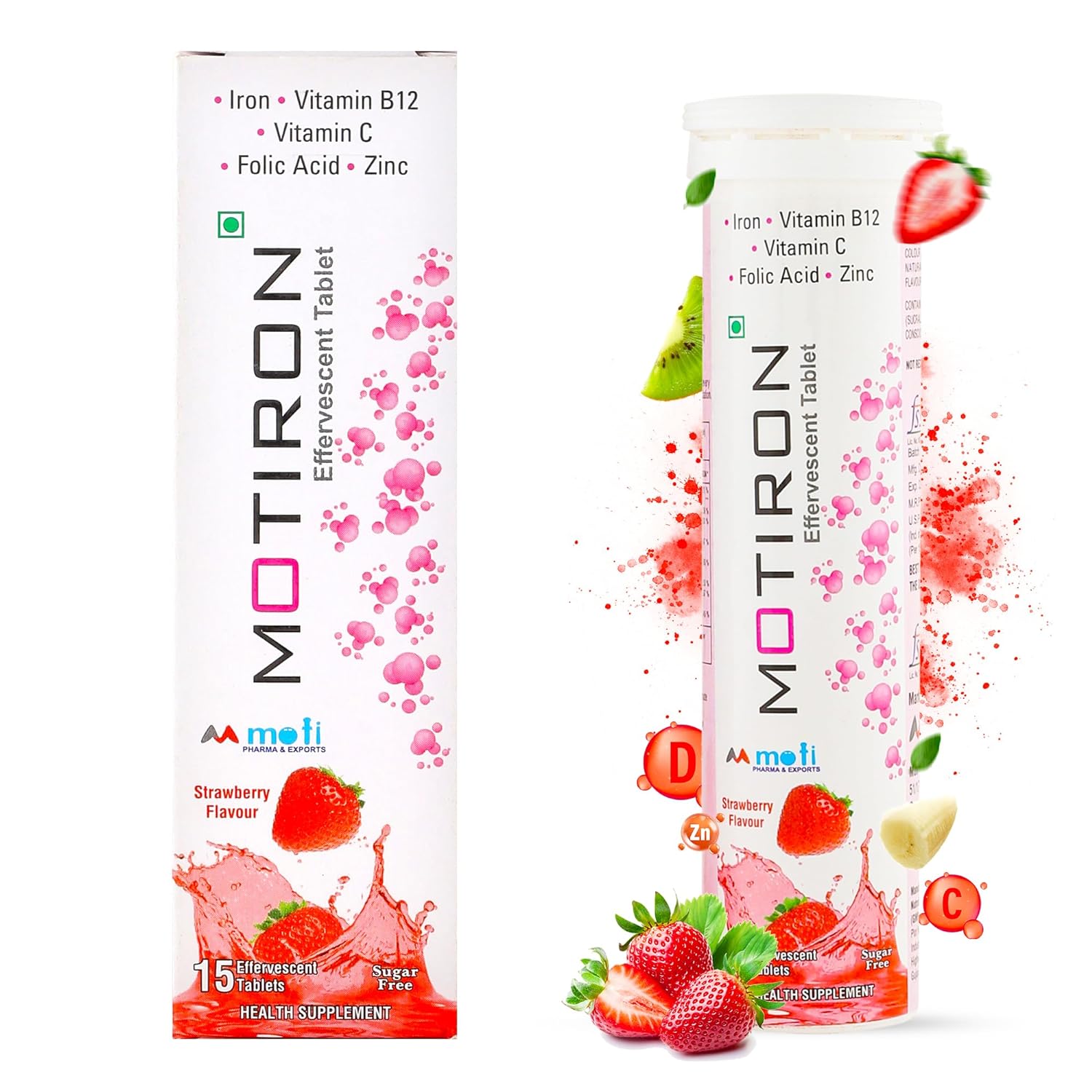 Buy Motiron Iron and Folic Acid Tablets – Moti Pharma