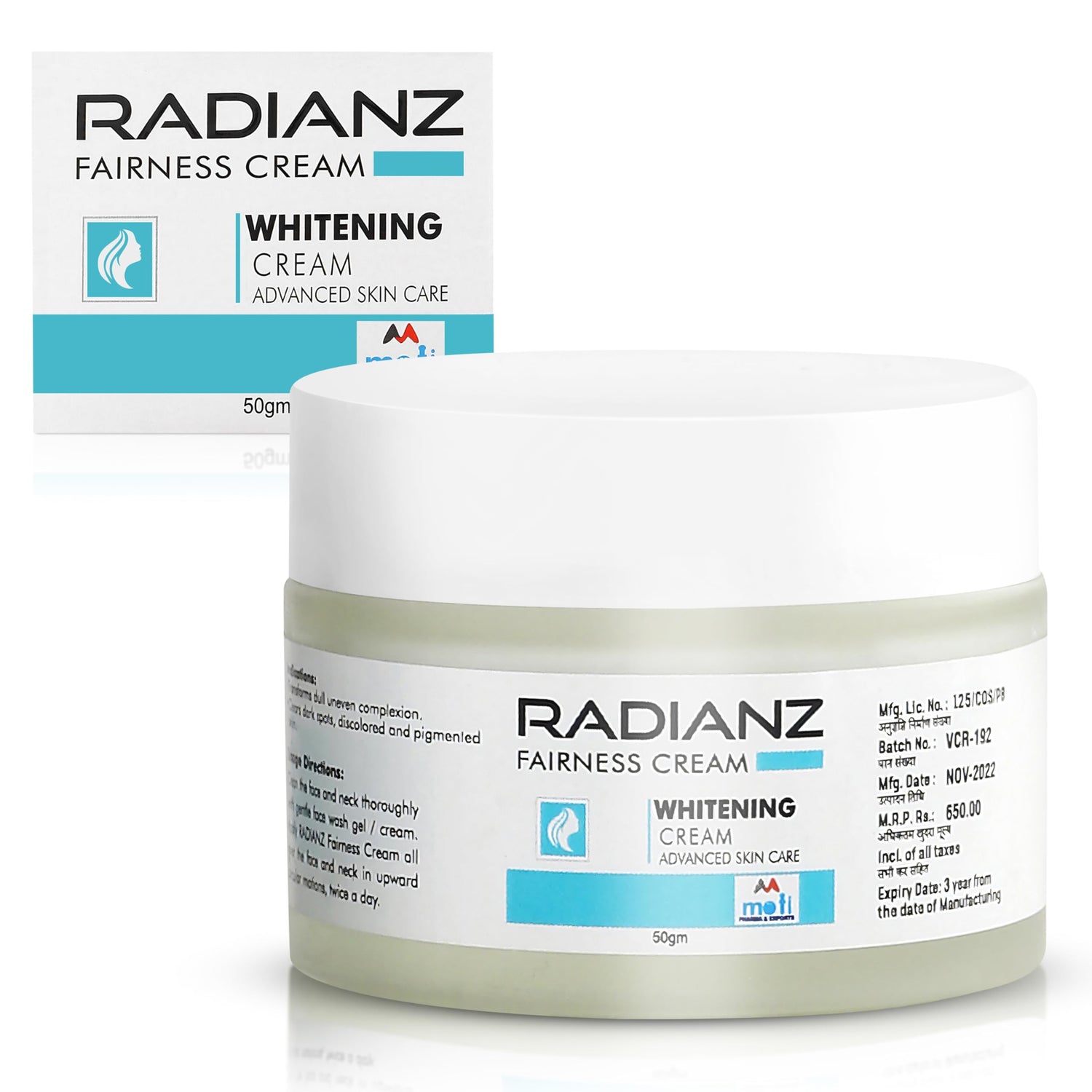 Radianz Fairness Whitening Cream