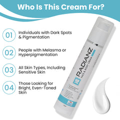 RADIANZ Fairness Cream - Skin Whitening Cream